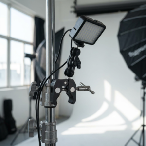 Abrazadera Super Clamp con mini brazo mágico