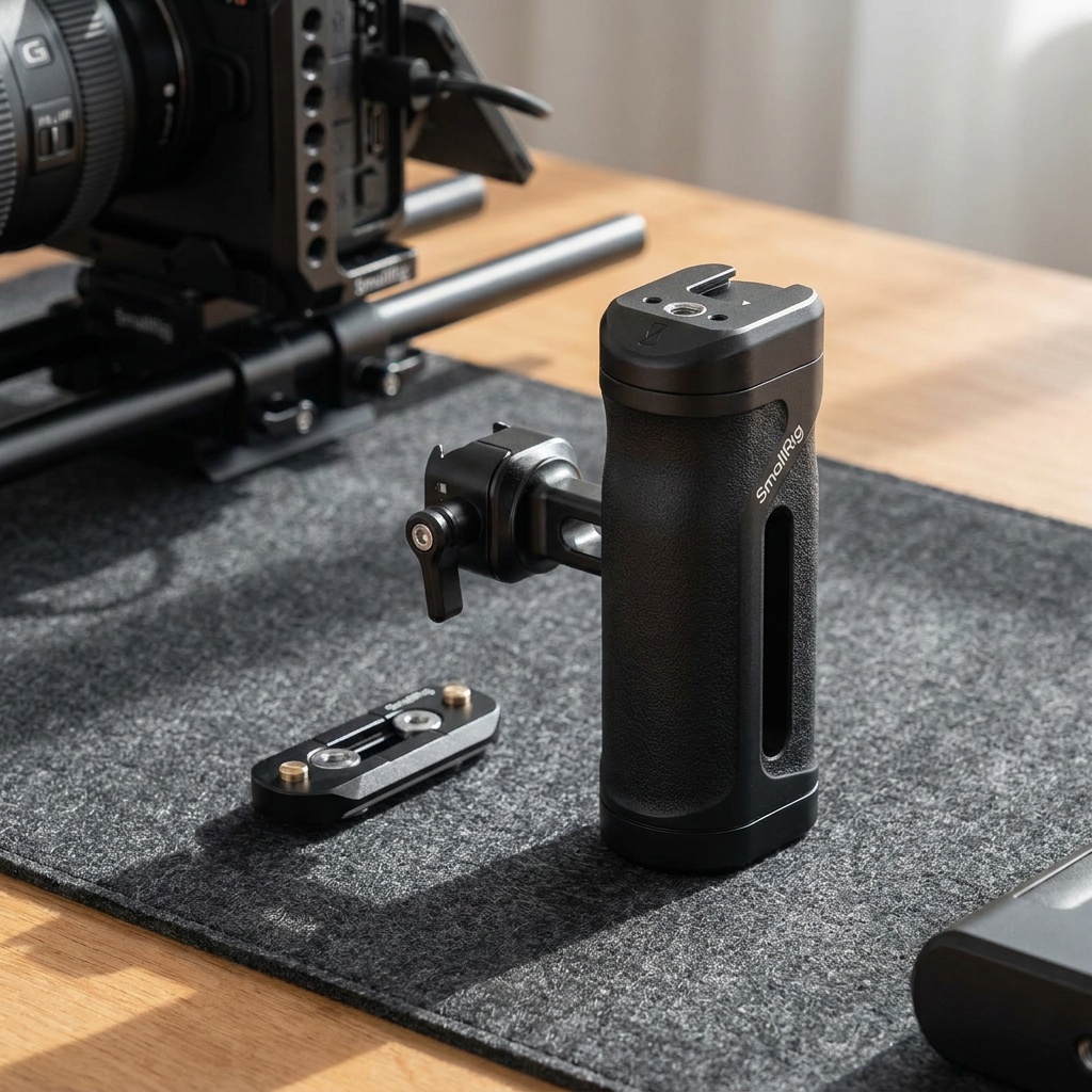 Empuñadura lateral mini SMALLRIG con riel NATO