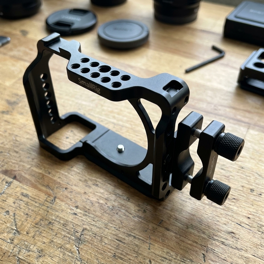 Jaula SMALLRIG para Sony A6700 con clamp HDMI