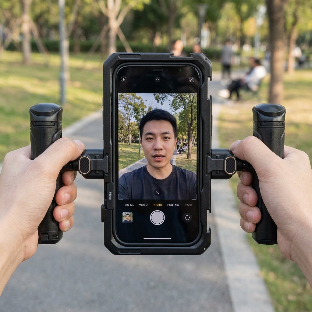 Montaje, uso y flujo de trabajo para vlogging