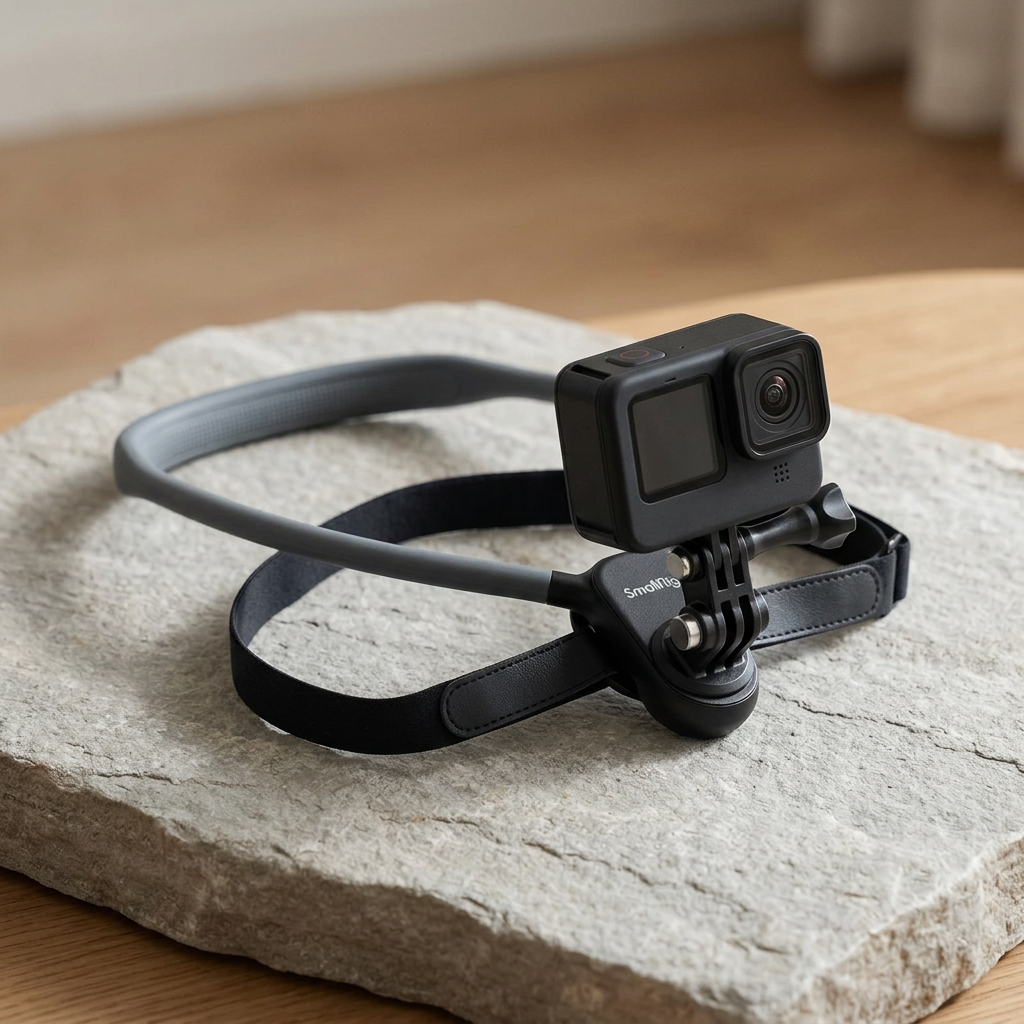 Soporte/arnés SMALLRIG para cámara de acción (cuello y pecho)