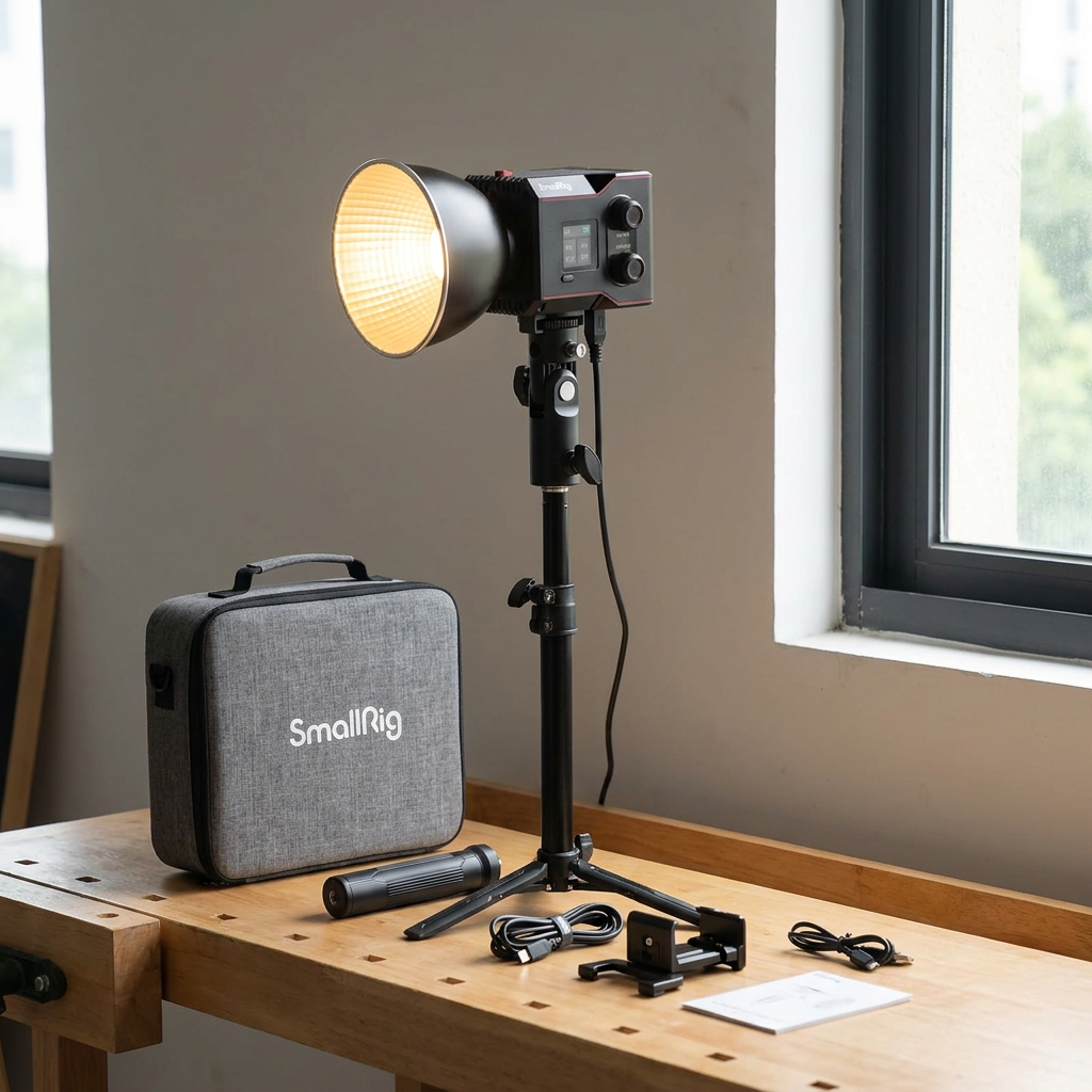 Luz de vídeo COB bicolor portátil SMALLRIG RC 60B