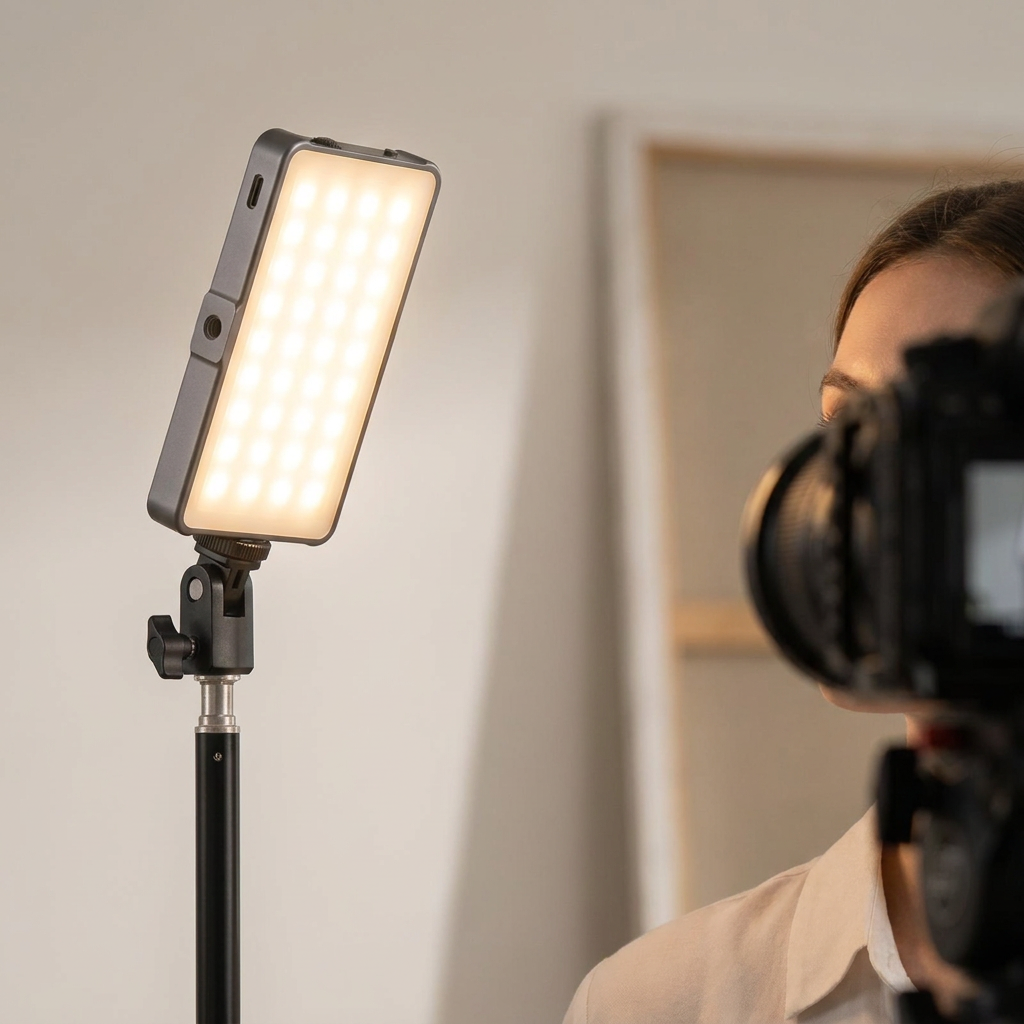 Uso en retrato, producto y vídeo con pantalla OLED